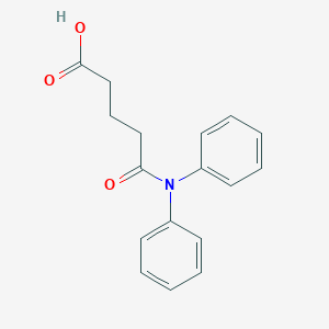 B510352 5-(Diphenylamino)-5-oxopentanoic acid CAS No. 755020-95-2