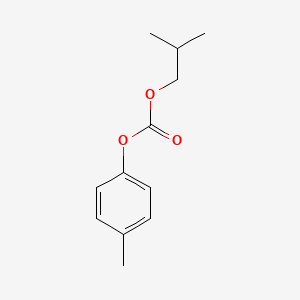 molecular formula C12H16O3 B5103585 isobutyl 4-methylphenyl carbonate 