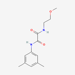 molecular formula C13H18N2O3 B5103715 N-(3,5-dimethylphenyl)-N'-(2-methoxyethyl)ethanediamide 