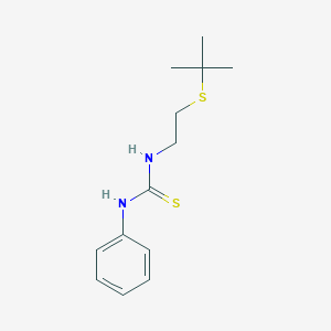 N-[2-(tert-butylthio)ethyl]-N'-phenylthiourea