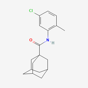 molecular formula C18H22ClNO B5103810 N-(5-chloro-2-methylphenyl)-1-adamantanecarboxamide 