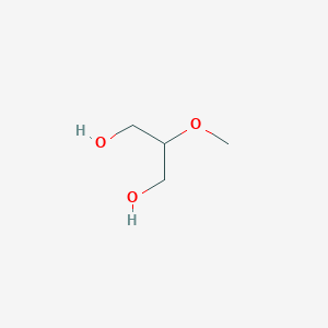 molecular formula C4H10O3 B051040 1,3-丙二醇，2-甲氧基- CAS No. 761-06-8