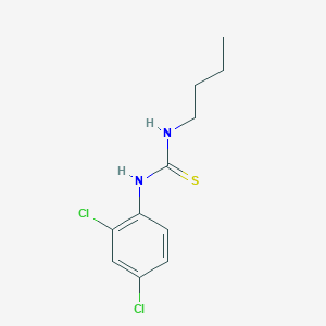 molecular formula C11H14Cl2N2S B5104144 N-butyl-N'-(2,4-dichlorophenyl)thiourea 