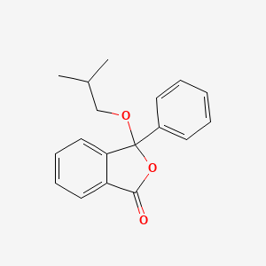 molecular formula C18H18O3 B5104832 3-isobutoxy-3-phenyl-2-benzofuran-1(3H)-one 