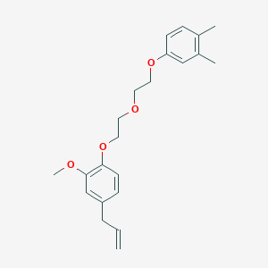 4-allyl-1-{2-[2-(3,4-dimethylphenoxy)ethoxy]ethoxy}-2-methoxybenzene