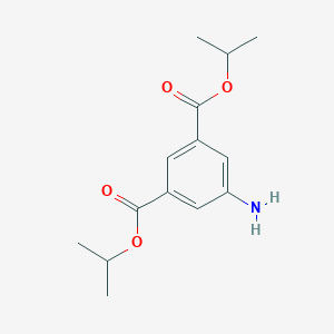 molecular formula C14H19NO4 B510516 Diisopropyl 5-aminoisophthalate CAS No. 25351-78-4