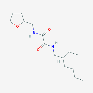 N-(2-ethylhexyl)-N'-(tetrahydro-2-furanylmethyl)ethanediamide