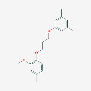 1-[3-(3,5-dimethylphenoxy)propoxy]-2-methoxy-4-methylbenzene
