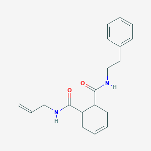 N-allyl-N'-(2-phenylethyl)-4-cyclohexene-1,2-dicarboxamide
