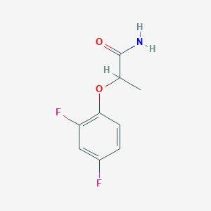 2-(2,4-difluorophenoxy)propanamide