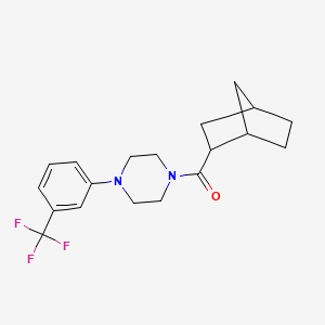1-(bicyclo[2.2.1]hept-2-ylcarbonyl)-4-[3-(trifluoromethyl)phenyl]piperazine