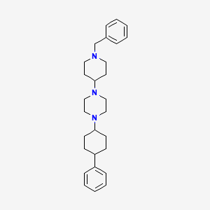 1-(1-benzyl-4-piperidinyl)-4-(4-phenylcyclohexyl)piperazine