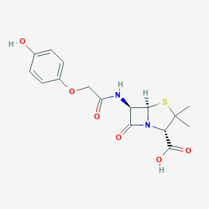 molecular formula C16H18N2O6S B051063 4-羟基青霉素 V CAS No. 20880-67-5