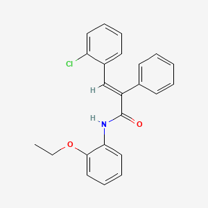 3-(2-chlorophenyl)-N-(2-ethoxyphenyl)-2-phenylacrylamide