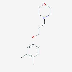 4-[3-(3,4-dimethylphenoxy)propyl]morpholine