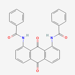 N,N'-(9,10-dioxo-9,10-dihydroanthracene-1,8-diyl)dibenzamide