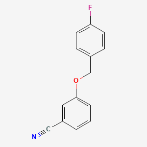 3-[(4-fluorobenzyl)oxy]benzonitrile