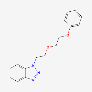 1-[2-(2-phenoxyethoxy)ethyl]-1H-1,2,3-benzotriazole