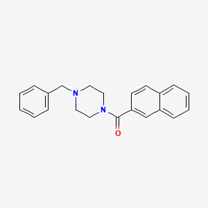 1-benzyl-4-(2-naphthoyl)piperazine