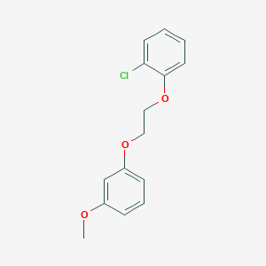 1-chloro-2-[2-(3-methoxyphenoxy)ethoxy]benzene