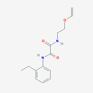 molecular formula C14H18N2O3 B5107919 N-(2-ethylphenyl)-N'-[2-(vinyloxy)ethyl]ethanediamide 