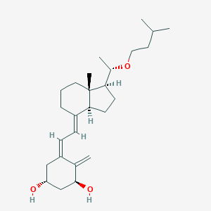 molecular formula C26H42O3 B051080 (5Z,7E)-(1S,3R)-22-氧杂-9,10-次断-5,7,10(19)-胆甾三烯-1,3-二醇 CAS No. 111687-67-3