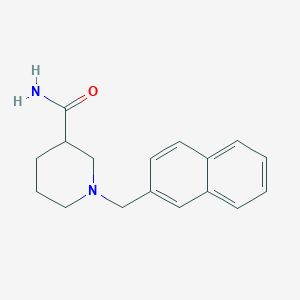 molecular formula C17H20N2O B5108066 1-(2-naphthylmethyl)-3-piperidinecarboxamide 