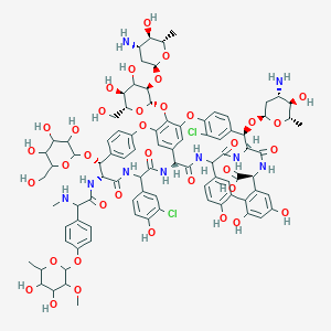 molecular formula C90H103Cl2N9O36 B051085 海尔维卡丁 A CAS No. 119979-33-8