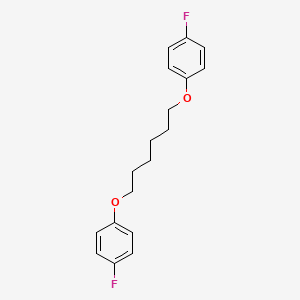 molecular formula C18H20F2O2 B5108594 1,1'-[1,6-hexanediylbis(oxy)]bis(4-fluorobenzene) 