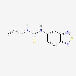 molecular formula C10H10N4S2 B5108757 N-allyl-N'-2,1,3-benzothiadiazol-5-ylthiourea 