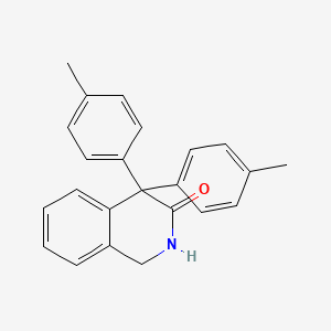 molecular formula C23H21NO B5108781 4,4-bis(4-methylphenyl)-1,4-dihydro-3(2H)-isoquinolinone 