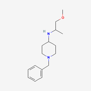 molecular formula C16H26N2O B5108804 1-benzyl-N-(2-methoxy-1-methylethyl)-4-piperidinamine 