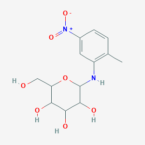 molecular formula C13H18N2O7 B5108982 N-(2-methyl-5-nitrophenyl)-beta-D-mannopyranosylamine 