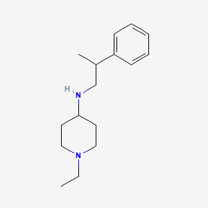 molecular formula C16H26N2 B5109580 1-ethyl-N-(2-phenylpropyl)-4-piperidinamine 