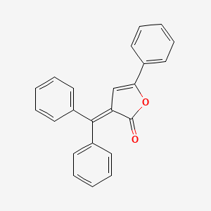 molecular formula C23H16O2 B5110082 3-(diphenylmethylene)-5-phenyl-2(3H)-furanone CAS No. 145207-62-1