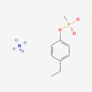 molecular formula C9H16NO3P B5110166 4-ethylphenyl hydrogen methylphosphonate ammoniate 