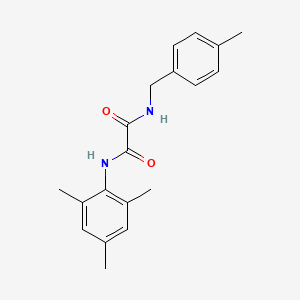 molecular formula C19H22N2O2 B5110352 N-mesityl-N'-(4-methylbenzyl)ethanediamide 
