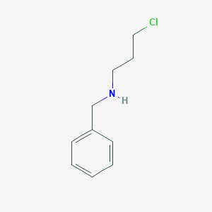 molecular formula C10H14ClN B511039 N-benzyl-N-(3-chloropropyl)amine CAS No. 42245-33-0