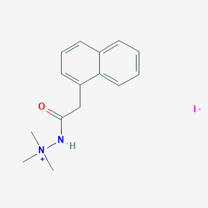 1,1,1-trimethyl-2-(1-naphthylacetyl)hydrazinium iodide