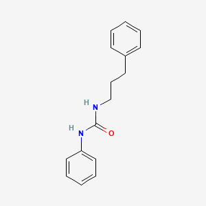 molecular formula C16H18N2O B5110970 N-phenyl-N'-(3-phenylpropyl)urea CAS No. 70622-91-2