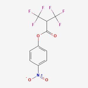 4-nitrophenyl 3,3,3-trifluoro-2-(trifluoromethyl)propanoate