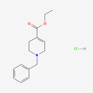 molecular formula C15H20ClNO2 B5112025 ethyl 1-benzyl-1,2,3,6-tetrahydro-4-pyridinecarboxylate hydrochloride 