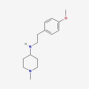 molecular formula C15H24N2O B5112095 N-[2-(4-methoxyphenyl)ethyl]-1-methyl-4-piperidinamine 