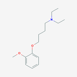 molecular formula C15H25NO2 B5112506 N,N-diethyl-4-(2-methoxyphenoxy)-1-butanamine 