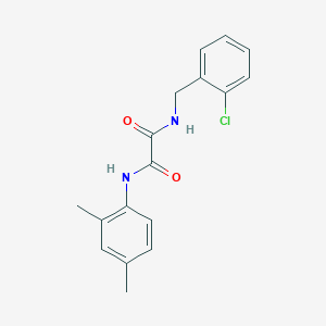 molecular formula C17H17ClN2O2 B5112576 N-(2-chlorobenzyl)-N'-(2,4-dimethylphenyl)ethanediamide 