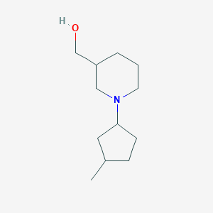[1-(3-methylcyclopentyl)-3-piperidinyl]methanol