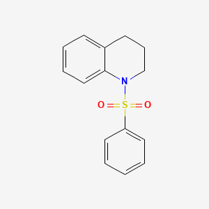 molecular formula C15H15NO2S B5112713 1-(phenylsulfonyl)-1,2,3,4-tetrahydroquinoline CAS No. 5434-99-1
