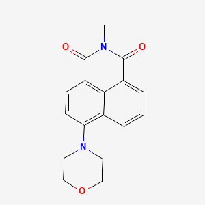 2-methyl-6-(4-morpholinyl)-1H-benzo[de]isoquinoline-1,3(2H)-dione