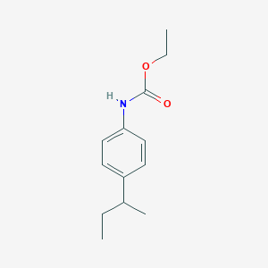 molecular formula C13H19NO2 B5112785 ethyl (4-sec-butylphenyl)carbamate 