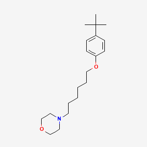 4-[6-(4-tert-butylphenoxy)hexyl]morpholine